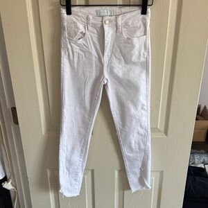 Elegant White Skinny Jeans for kids
